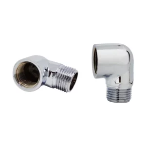 كوع 1/2" نيكل كروم بسن خارجى star