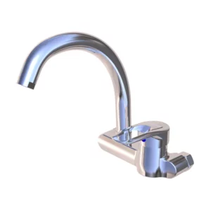 Solitaire Kitchen Mixer Wall Mount